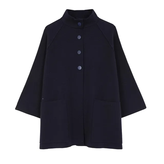 parfois-poncho-de-punto-cuello-alto-mujer image 1