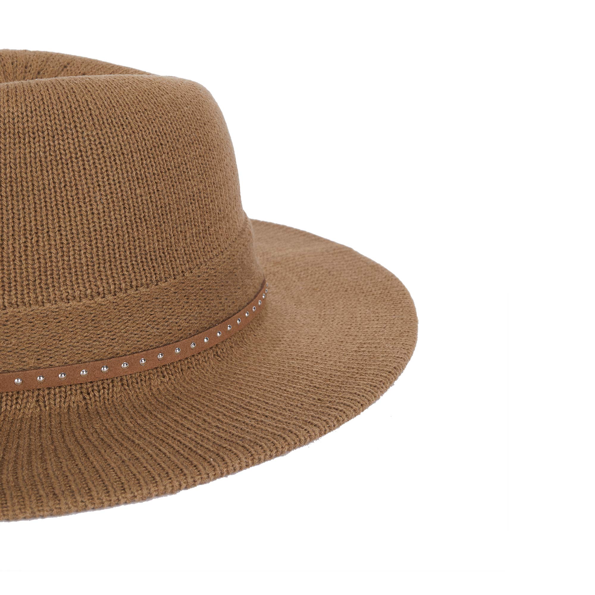 parfois-sombrero-de-punto-cinta-tachuelas-mujer image 2