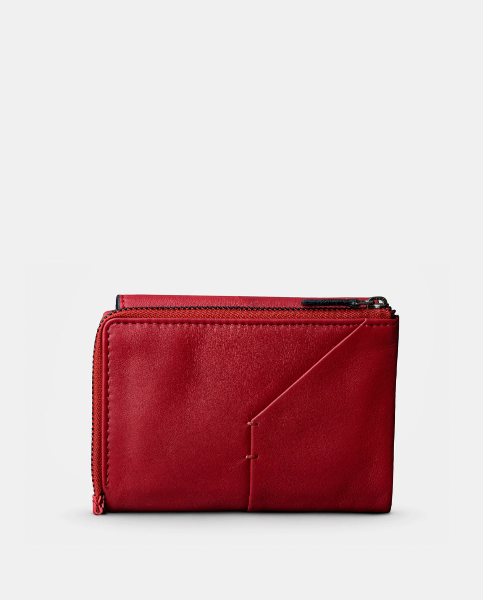 abbacino-cartera-mediana-de-mujer-en-piel-roja-2 image 3