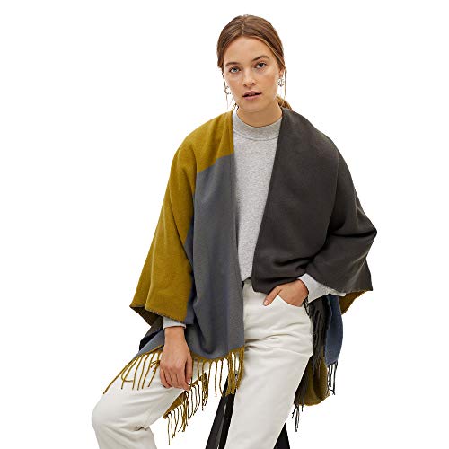 parfois-poncho-con-estampado-de-colores-mujer image 8