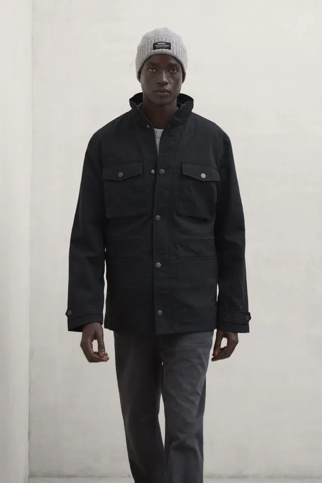 chaqueta-altia-gris-oscuro-de-hombre-ecoalf-poliamida-reciclada-repelente-al-agu image 1