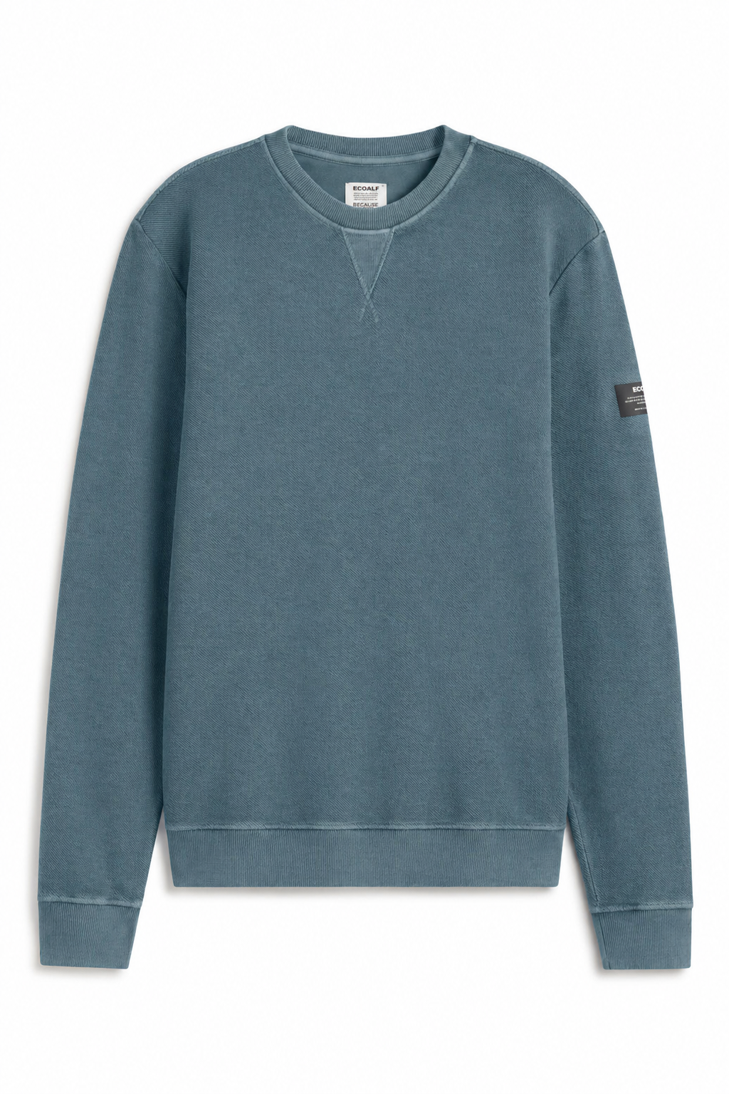 sudadera-ecoalf-newark-verde-algod-n-reciclado-fit-regular image 5