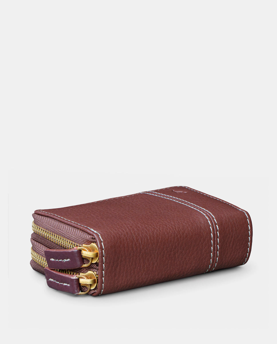 abbacino-cartera-peque-a-de-mujer-en-piel-marr-n-acorde-n image 5