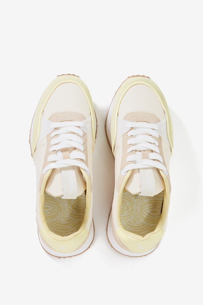 abbacino-zapatilla-mujer-beige-piel-y-textil-2-cordones image 5