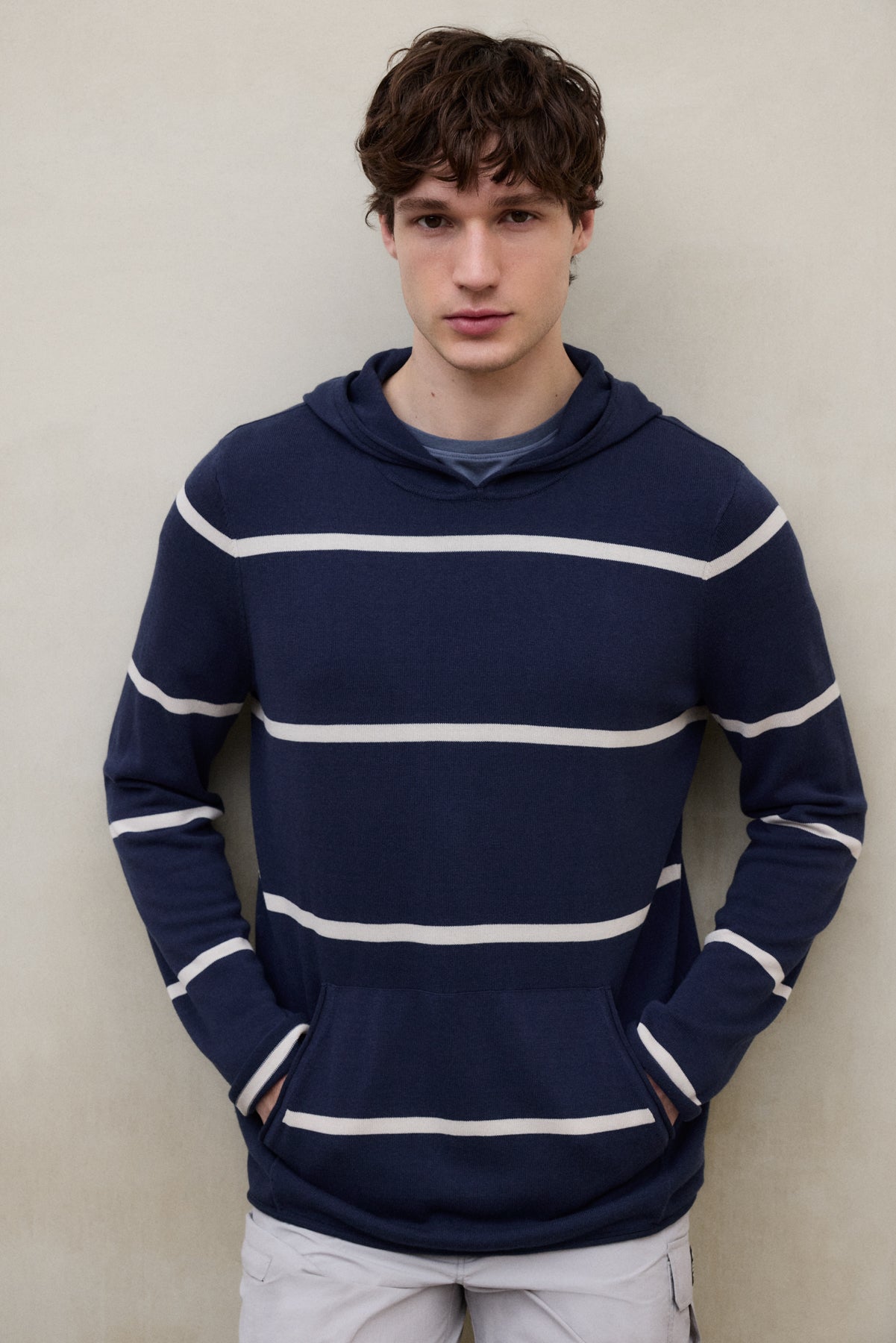 jersey-ecoalf-canoa-azul-marino-para-hombre-punto-regular-de-viscosa-lenzing-eco image 3