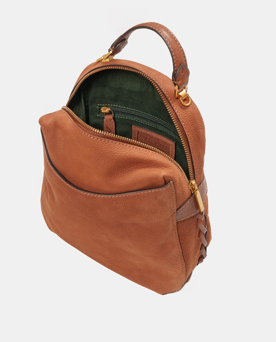 abbacino-mochila-lua-en-nobuck-cognac image 6
