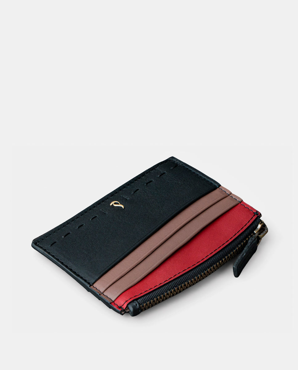 abbacino-tarjetero-mujer-piel-negro-con-monedero image 4