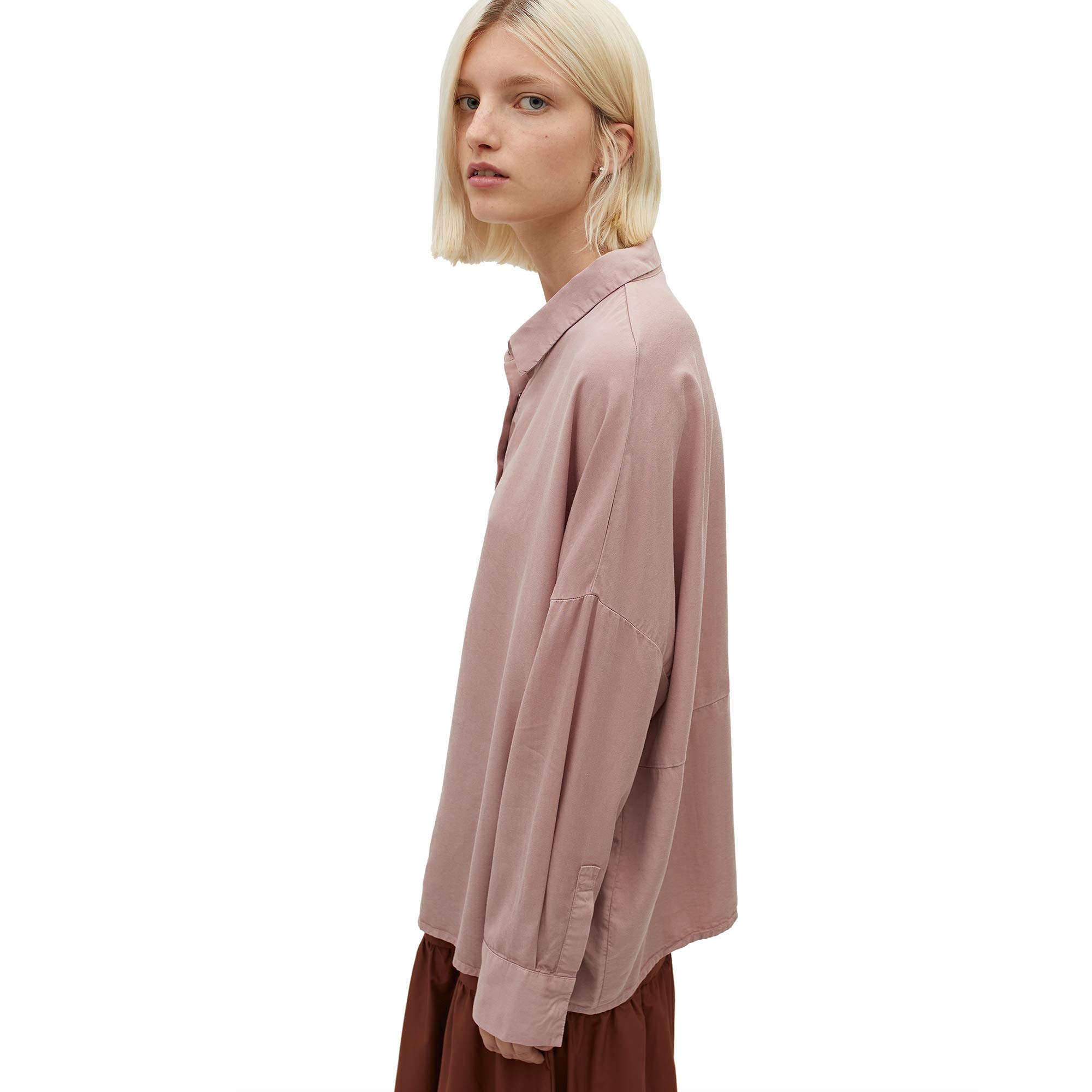 parfois-camisa-oversize-lisa-mujer-2 image 3