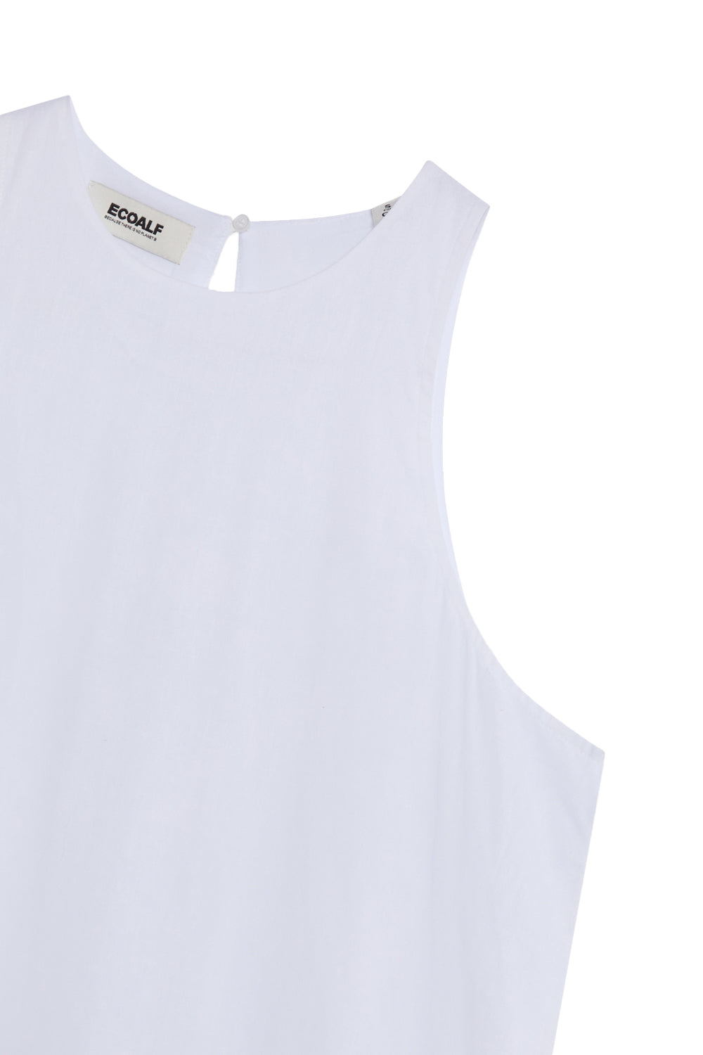 ecoalf-vestido-ukara-estampado-azul-marino-de-mujer-55-lino-fit-relajado-y-sin-m image 4