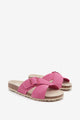 abbacino-sandalia-plana-hebilla-serraje-fucsia image 3