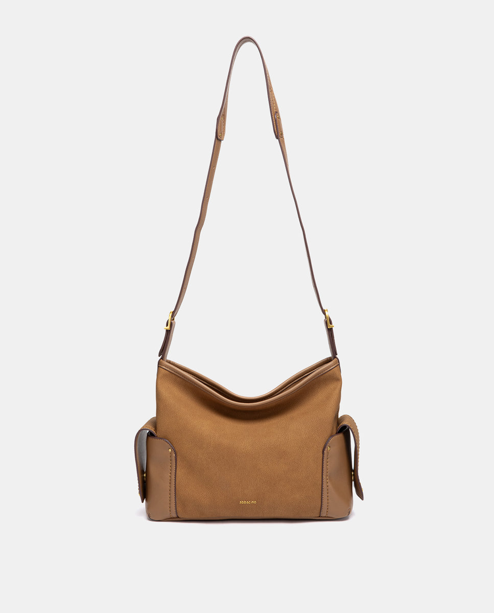 abbacino-bolso-hombro-hobo-mbar-reciclado-multibolsillos image 5