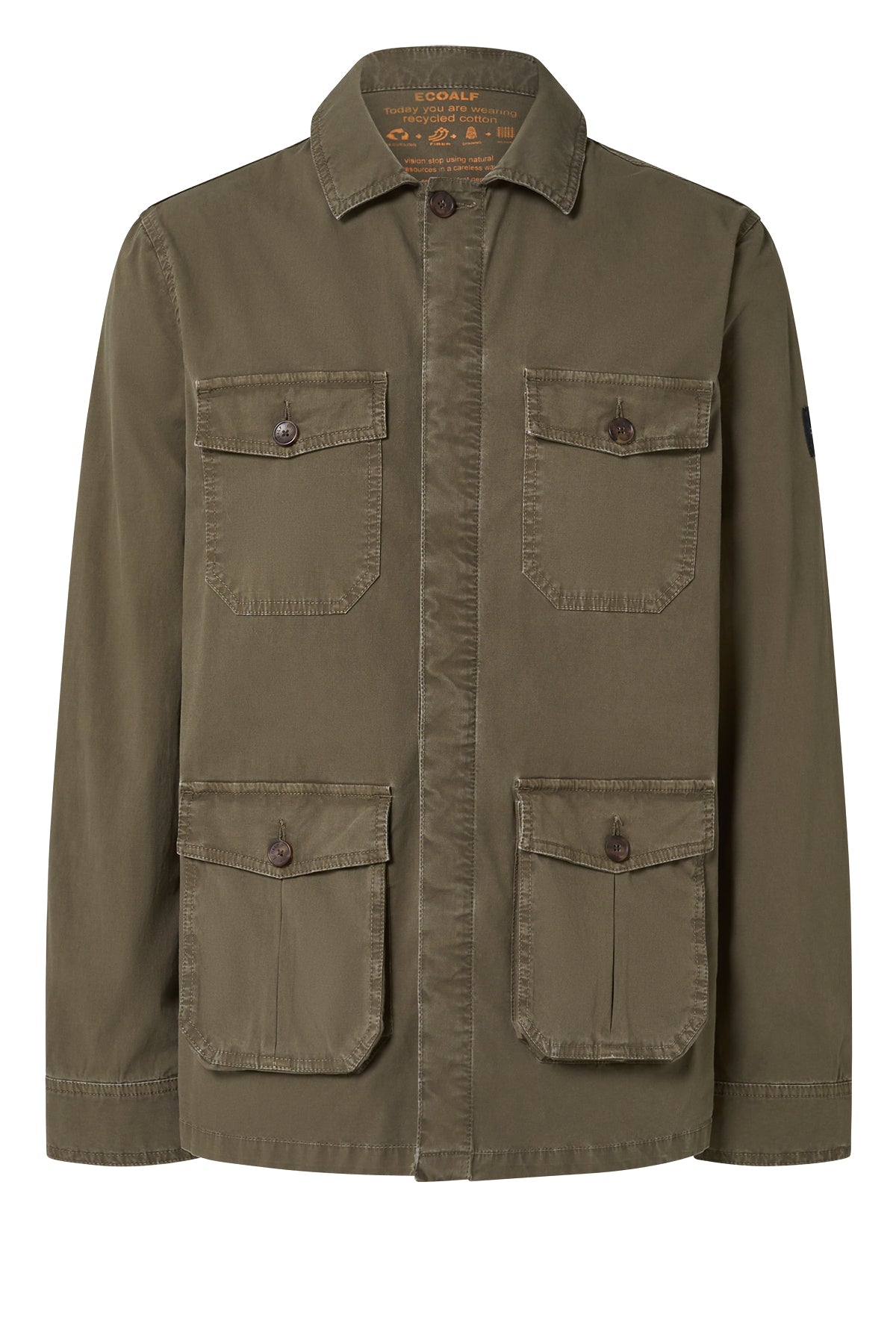 chaqueta-sahara-verde-ecoalf image 5
