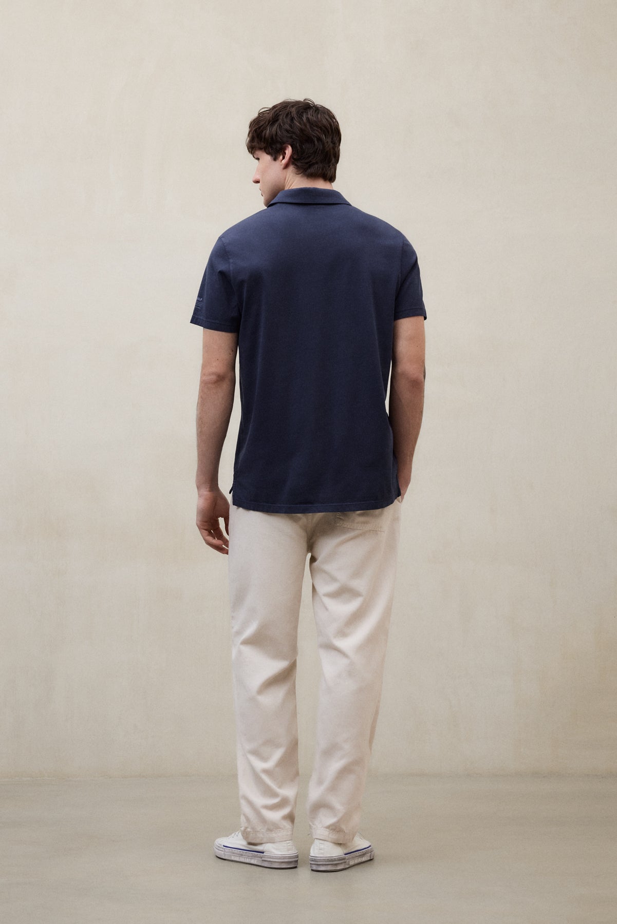 polo-theo-de-ecoalf-para-hombre-punto-jersey-100-algod-n-reciclado-azul-marino-f image 2