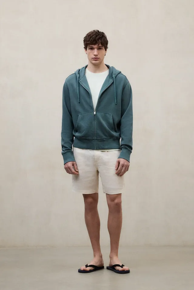 sudadera-ecoalf-rena-verde-para-hombre-50-algod-n-reciclado-capucha-y-bolsillo-c image 1