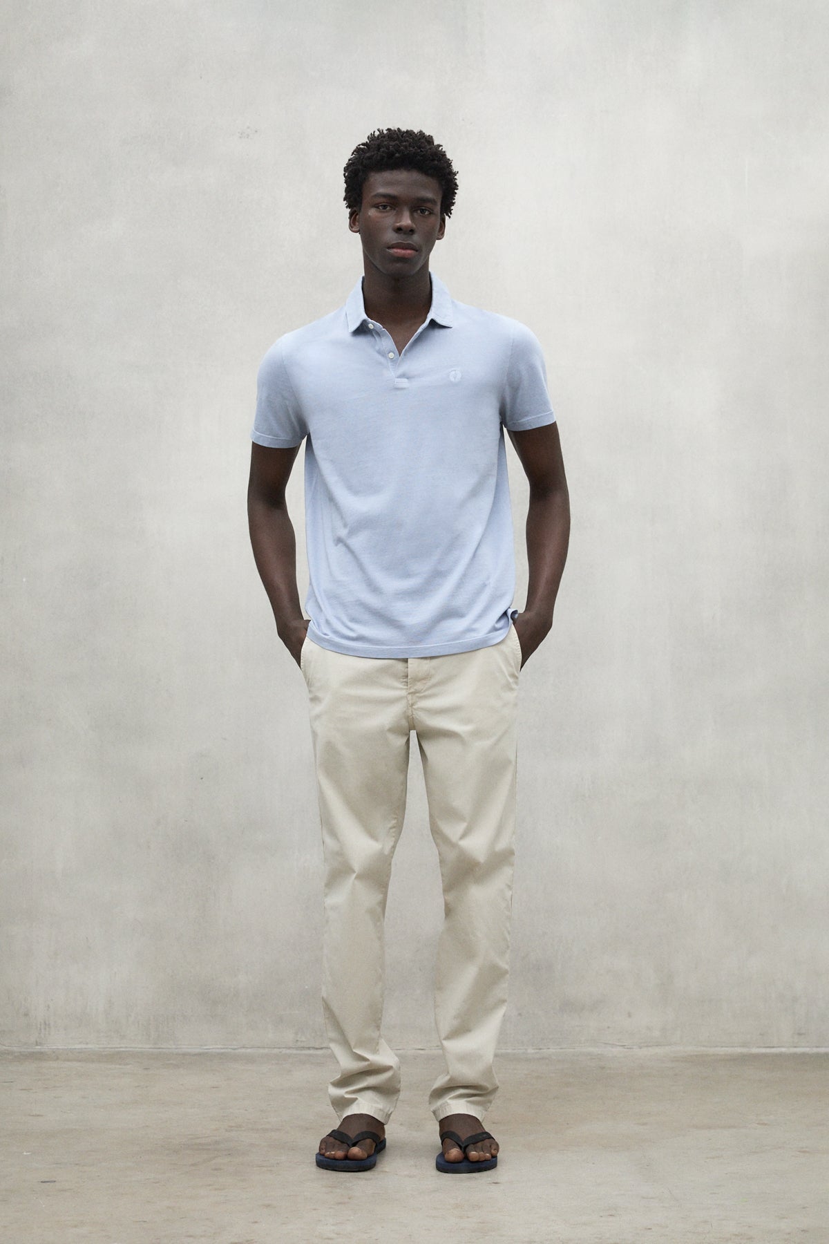 ecoalf-theo-polo-jersey-azul-hombre image 1