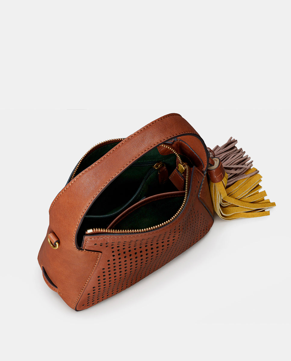 abbacino-bolso-de-mano-piel-troquelada-cognac image 6