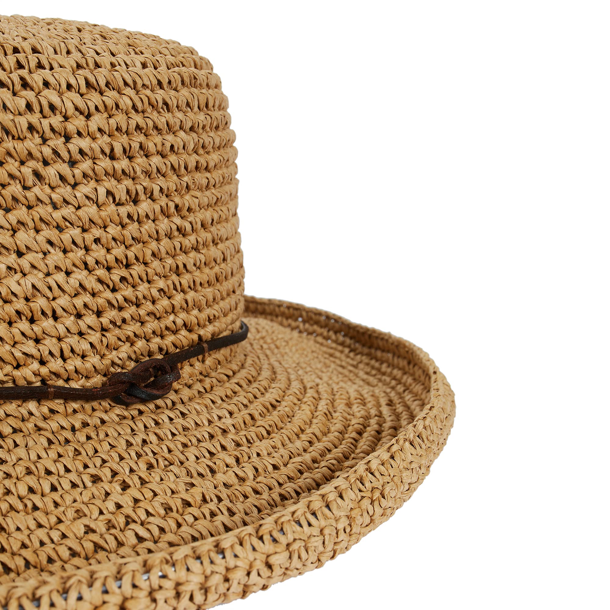 parfois-sombrero-textura-rafia-mujer-beige image 3