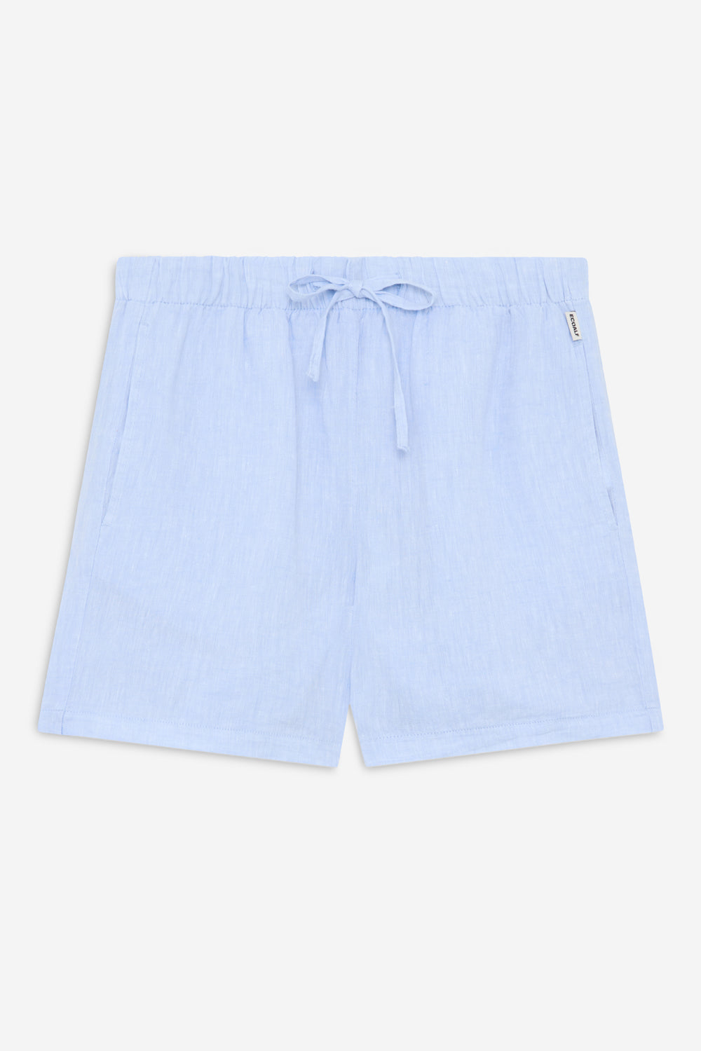 ecoalf-eras-shorts-mujer-lino-azul-claro image 1