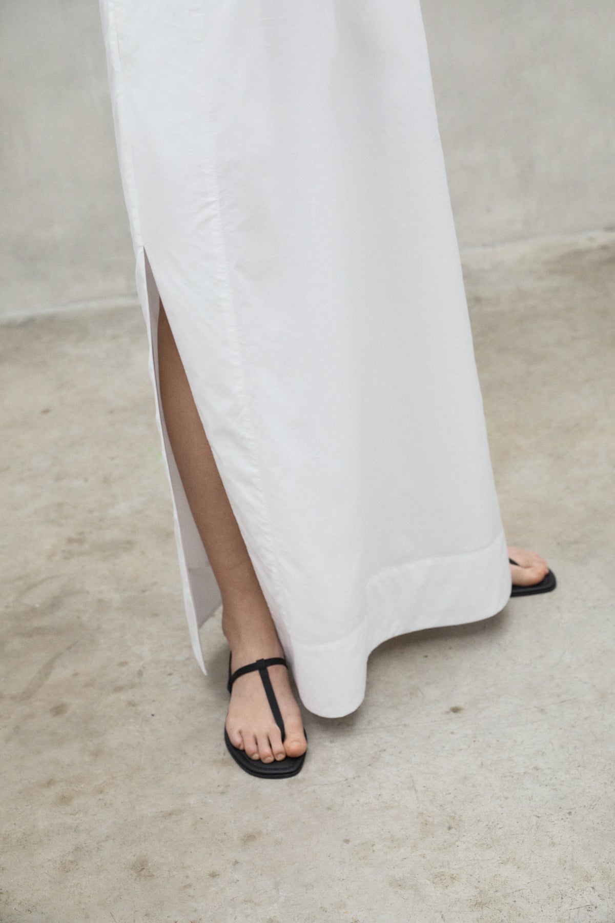 falda-ecoalf-ines-blanca-falda-de-tencel-modal-con-cintura-ajustable image 4