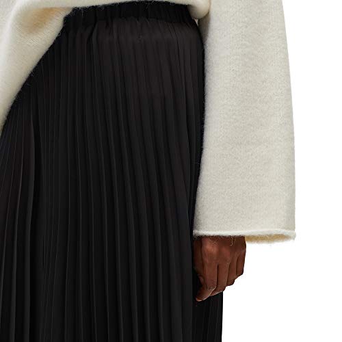 parfois-pantal-n-ancho-plisado-negro-mujer image 8