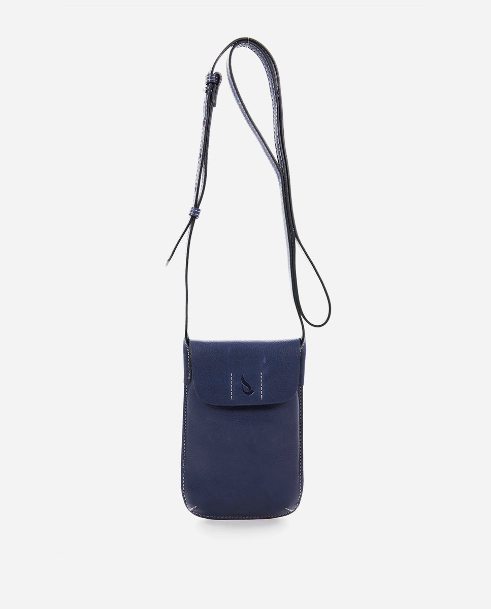 abbacino-bolso-m-vil-mujer-piel-azul-mini-bandolera image 1