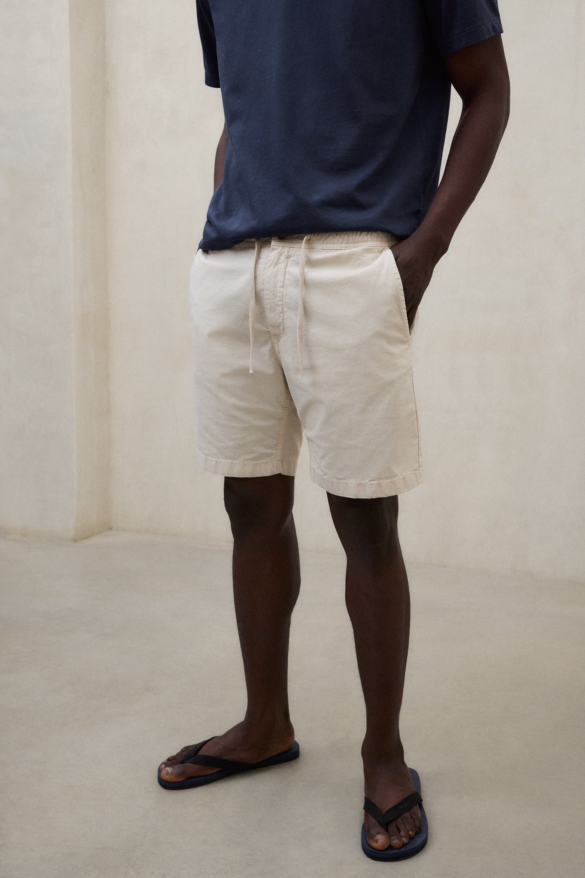 shorts-ethic-beige-de-ecoalf-para-hombre-64-algod-n-regenerativo-fit-regular image 2