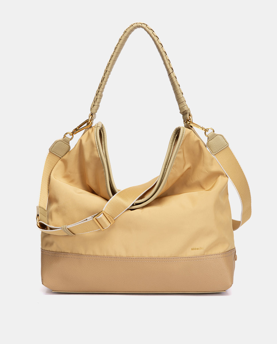 abbacino-bolso-hombro-bicolor-amarillo-reciclado image 3