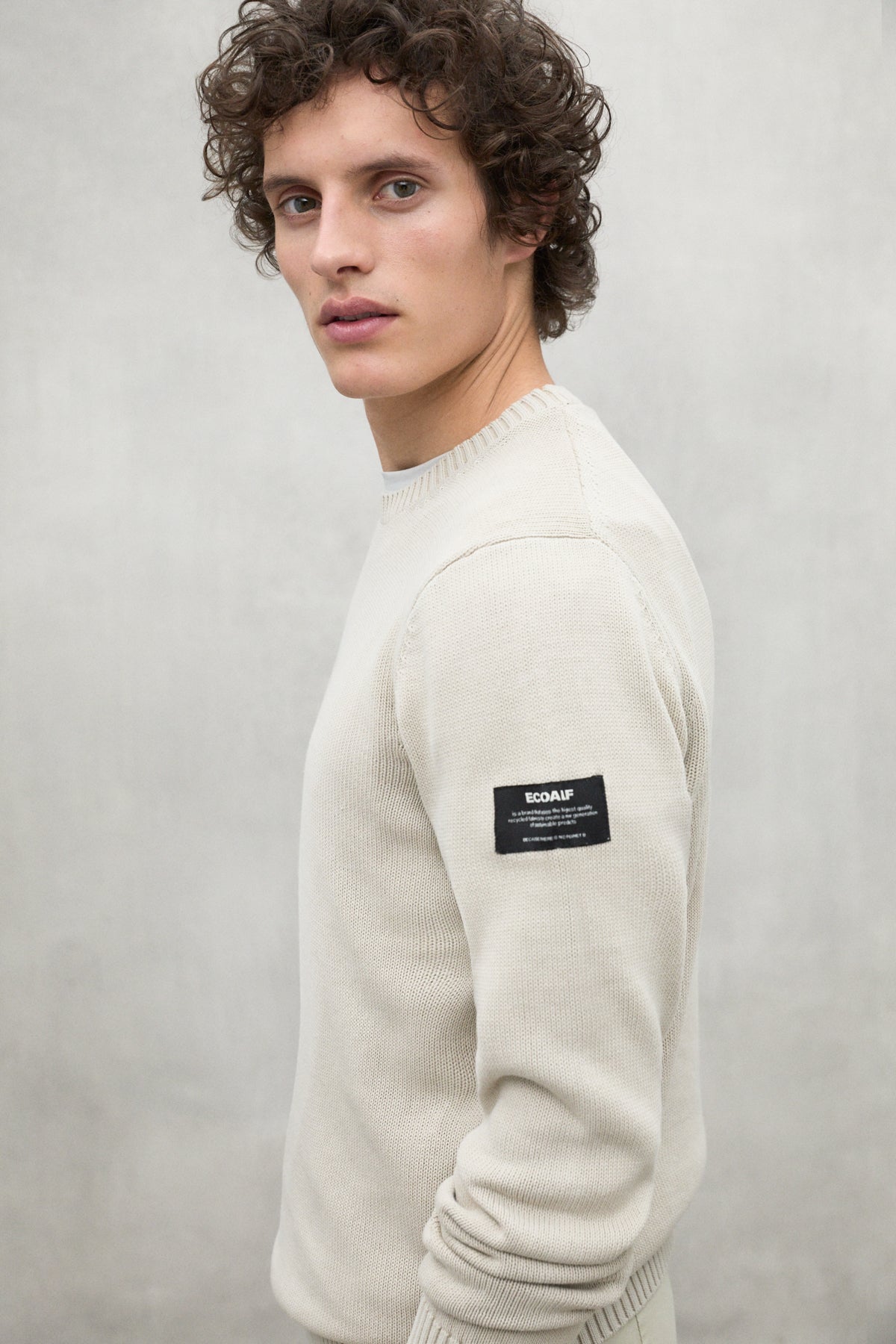ecoalf-jersey-tail-beige-de-algod-n-org-nico-y-lino image 2