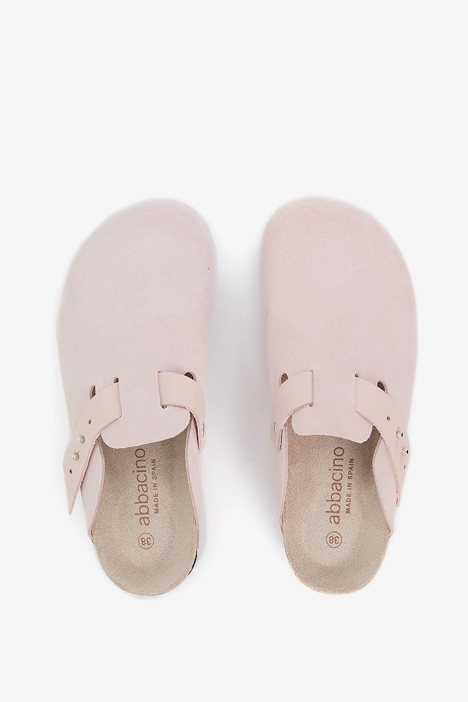 abbacino-zueco-mujer-serraje-beige-ajustable image 6
