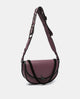 abbacino-bolso-bandolera-media-luna-morado-de-materiales-reciclados image 5