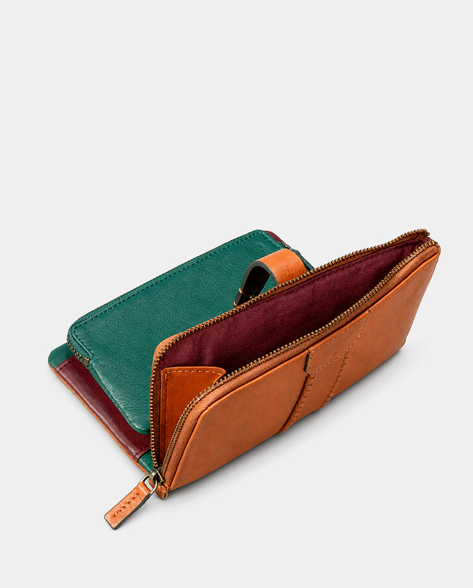 abbacino-cartera-grande-mujer-piel-cognac-con-monedero image 3