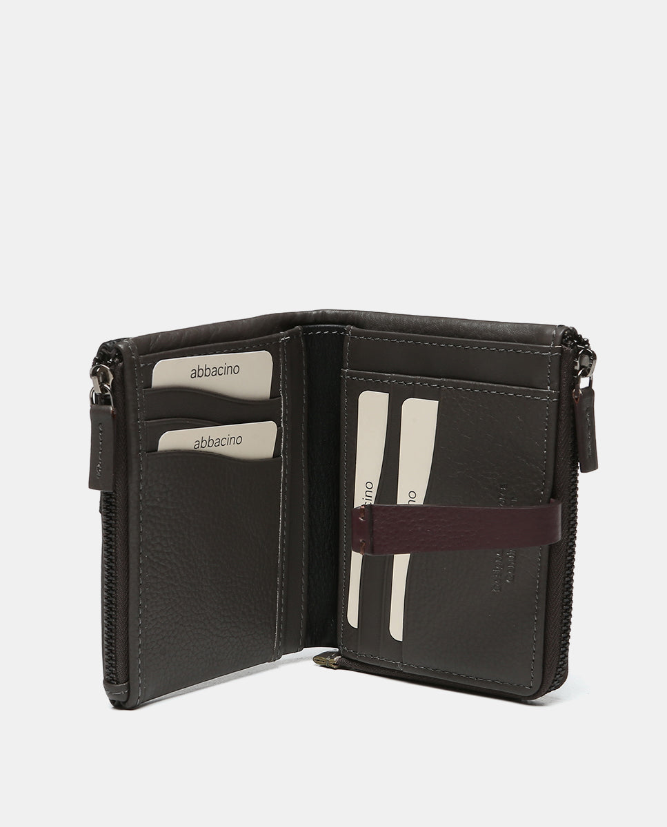 abbacino-cartera-peque-a-piel-bicolor-gris image 2