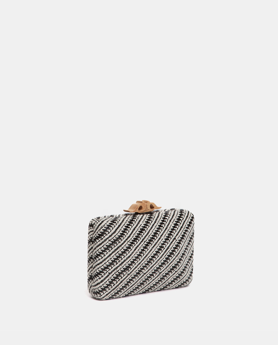 abbacino-clutch-fiesta-negro-geom-trico image 2