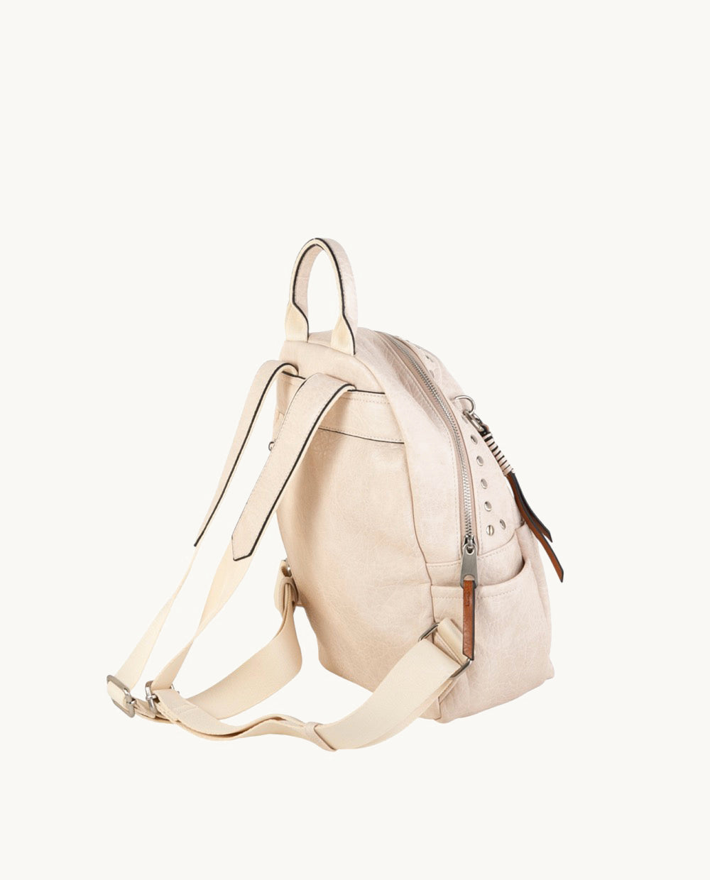 mochila-kbas-urban-umay-de-pu-piel-color-marfil image 2