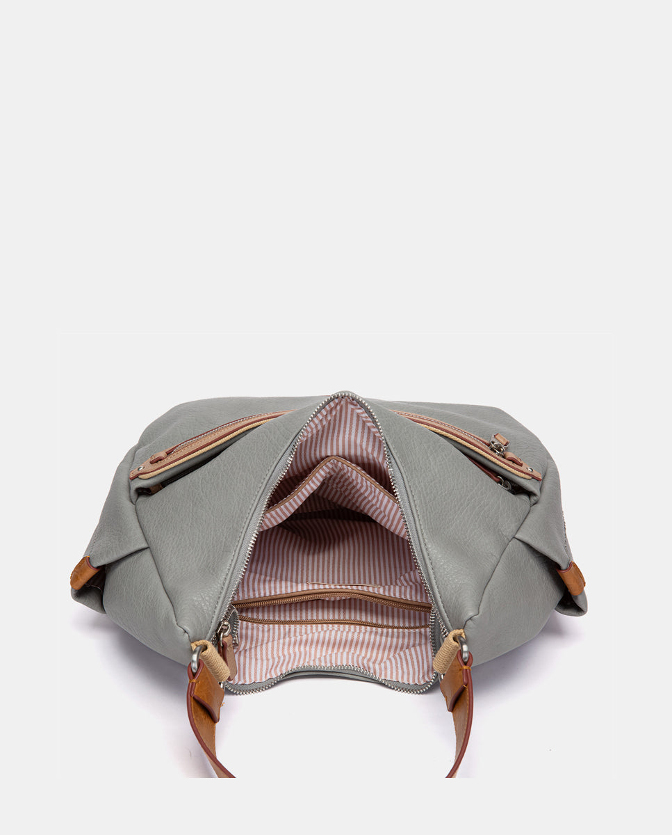 bolso-de-hombro-gris-abbacino-hobo-reciclado-sport image 6