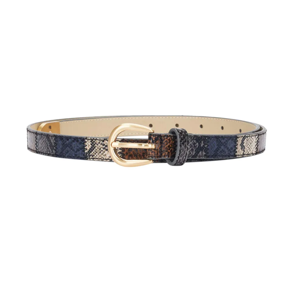 parfois-cintur-n-grabado-serpiente-estrecho-mujer image 1