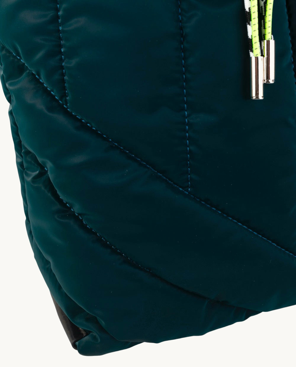 kbas-tote-de-nylon-teal-39x16x32-cm-asa-de-hombro-y-cremallera image 7