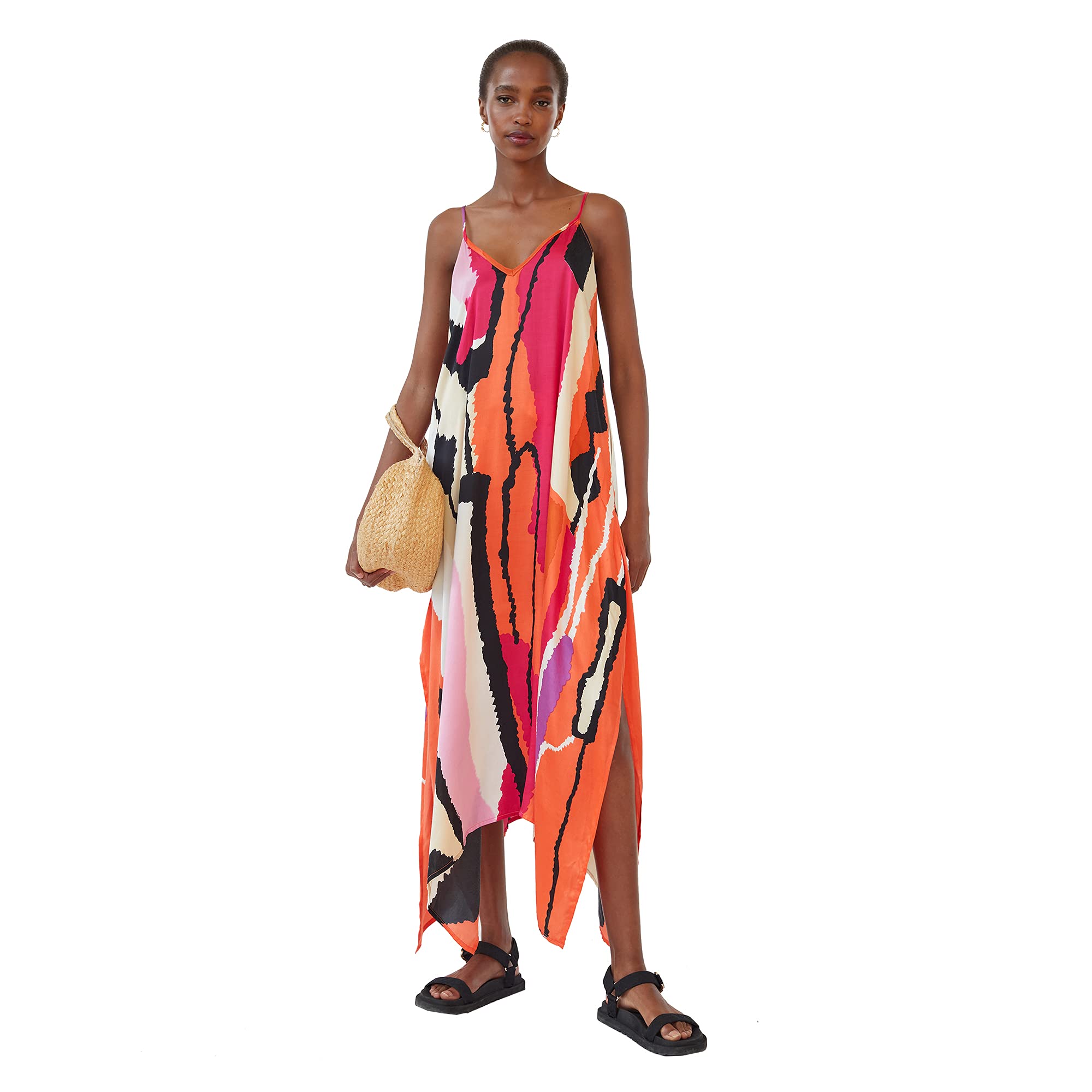 parfois-vestido-de-tirantes-estampado-mujer image 3
