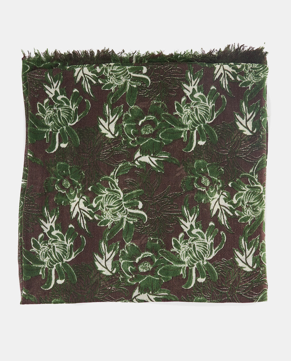 abbacino-pa-uelo-de-lana-floral-verde image 3