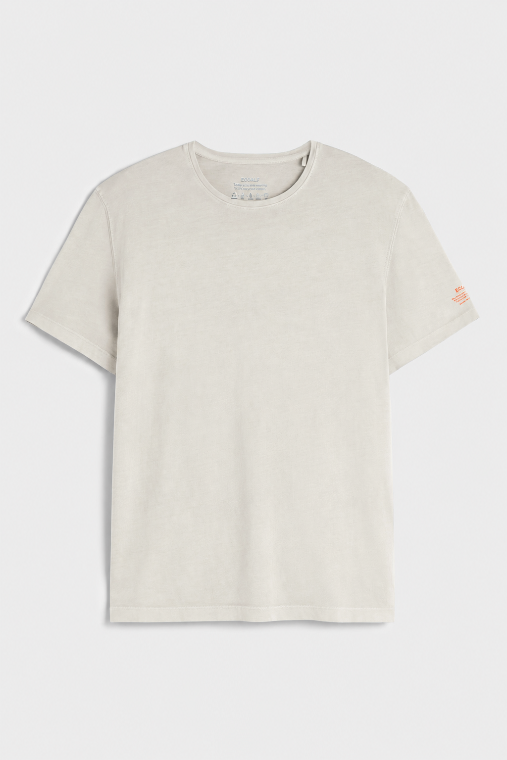ecoalf-camiseta-cir-beige-camiseta-de-algod-n-reciclado-con-estampado-trasero image 4