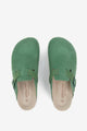 abbacino-zueco-de-ante-verde-con-hebilla-para-mujer-made-in-spain image 6