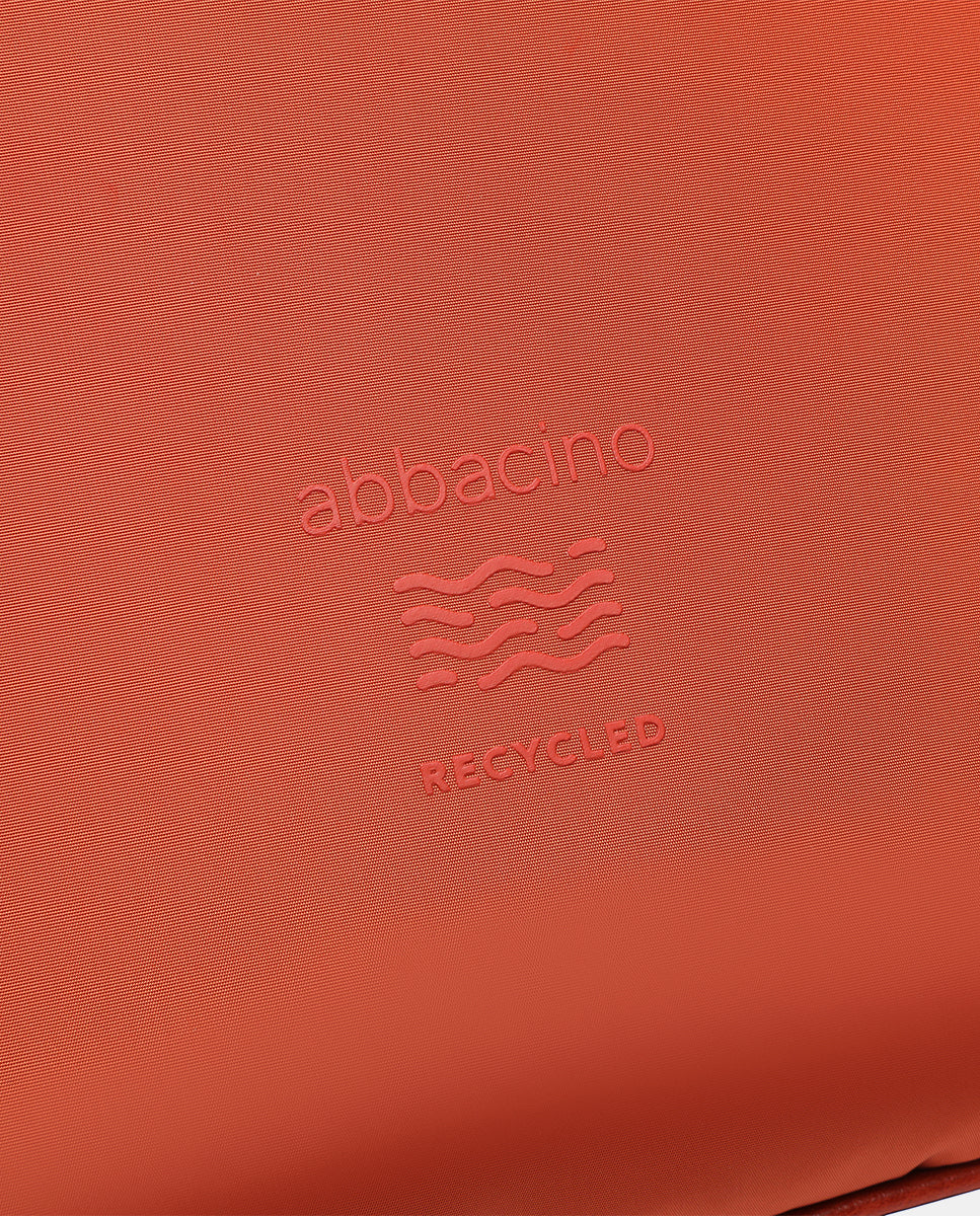 abbacino-organizador-bolso-naranja-reciclado-jacquard image 7