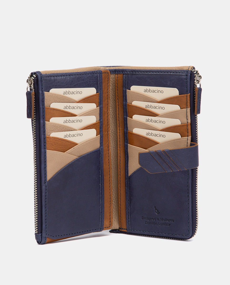 abbacino-cartera-grande-piel-azul-mujer image 2