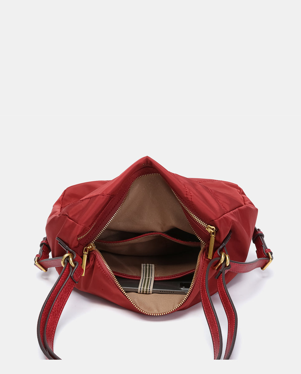 abbacino-bolso-multifuncional-convertible-mochila-reciclado-rojo image 6