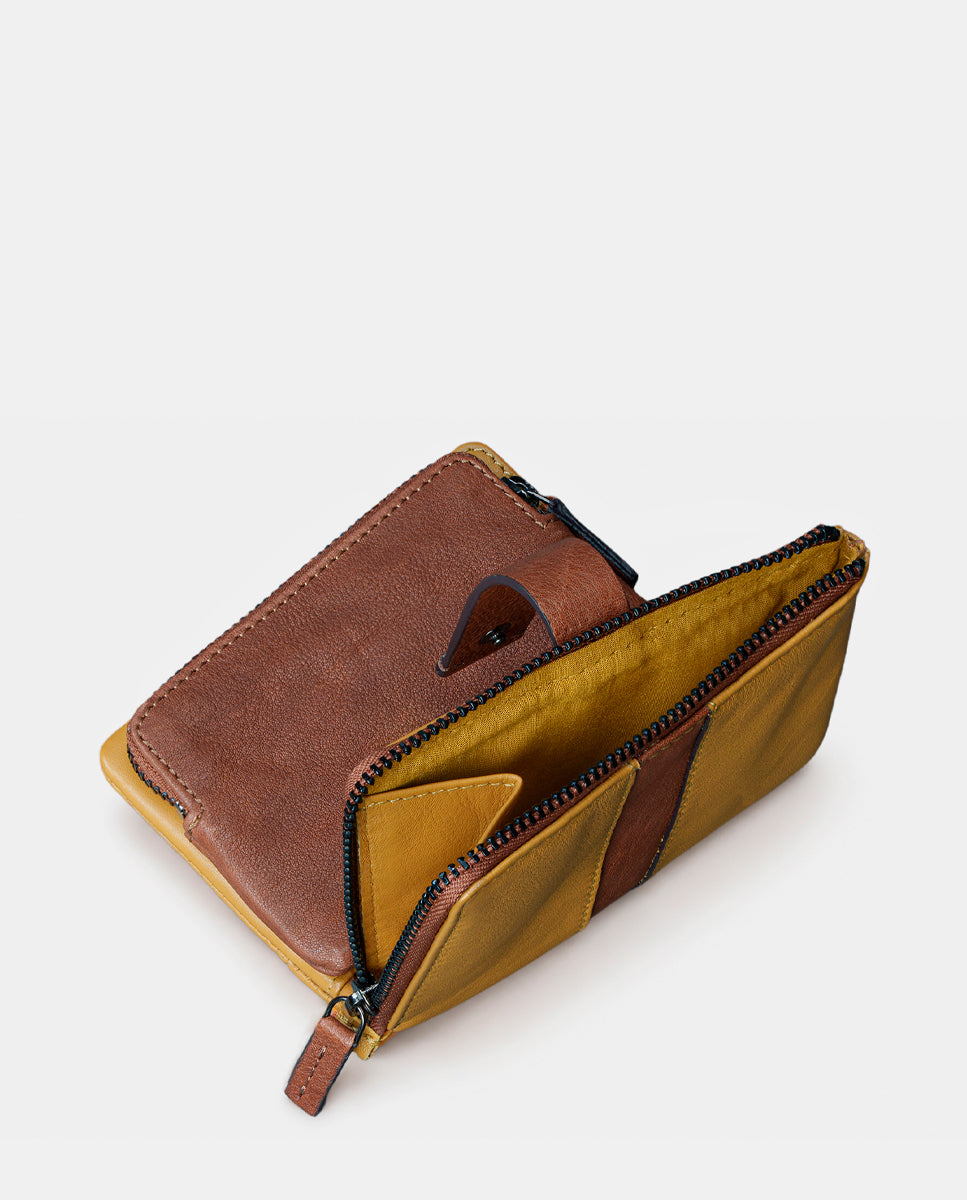 abbacino-cartera-peque-a-mujer-piel-mbar-con-monedero image 3