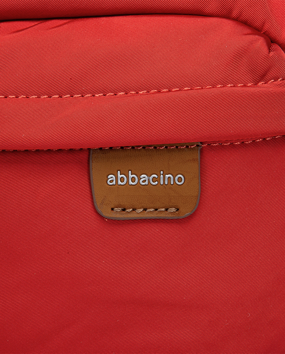 abbacino-bolso-de-hombro-tejido-reciclado-rojo image 8