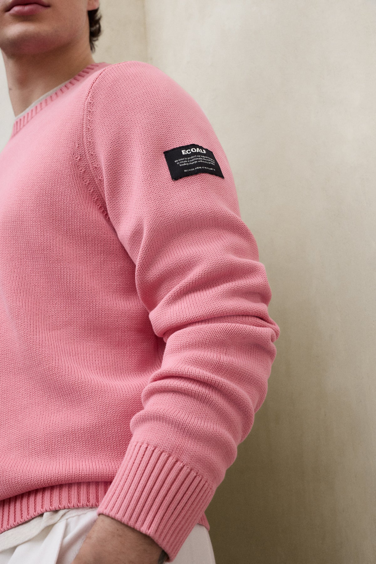 jersey-tail-rosa-de-hombre-ecoalf-50-algod-n-reciclado-fit-regular image 3