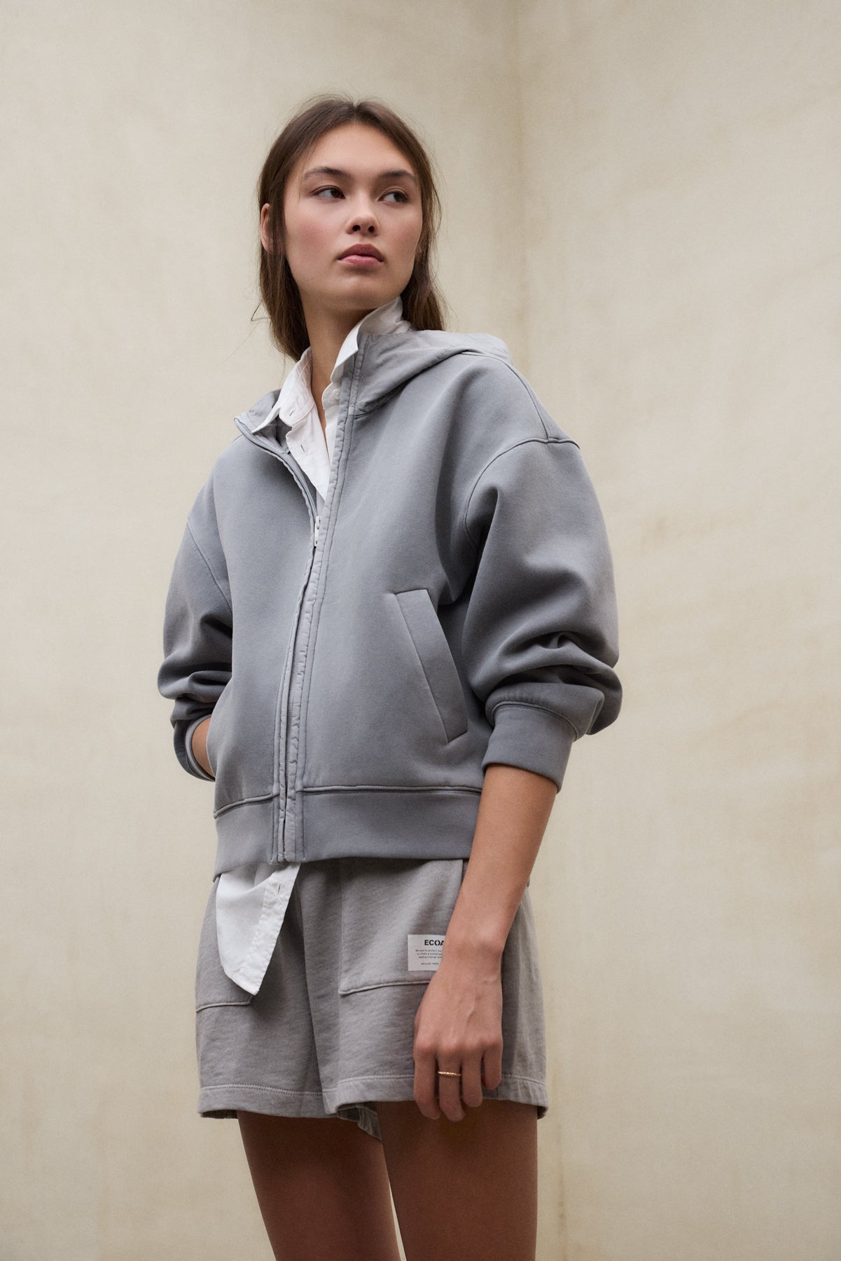 ecoalf-sudadera-arica-gris-para-mujer image 2