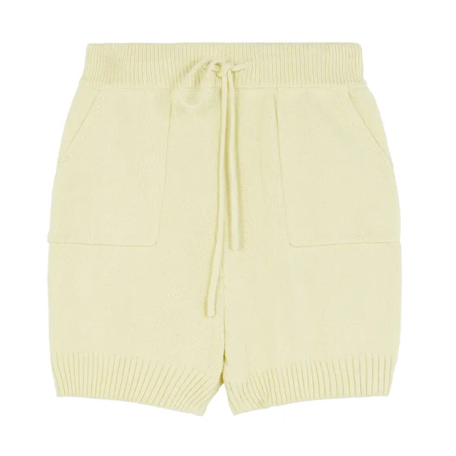 parfois-pantalones-cortos-de-punto-limited-edition-amarillo-mujer image 1