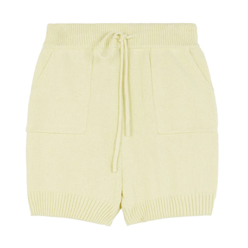 parfois-pantalones-cortos-de-punto-limited-edition-amarillo-mujer image 1